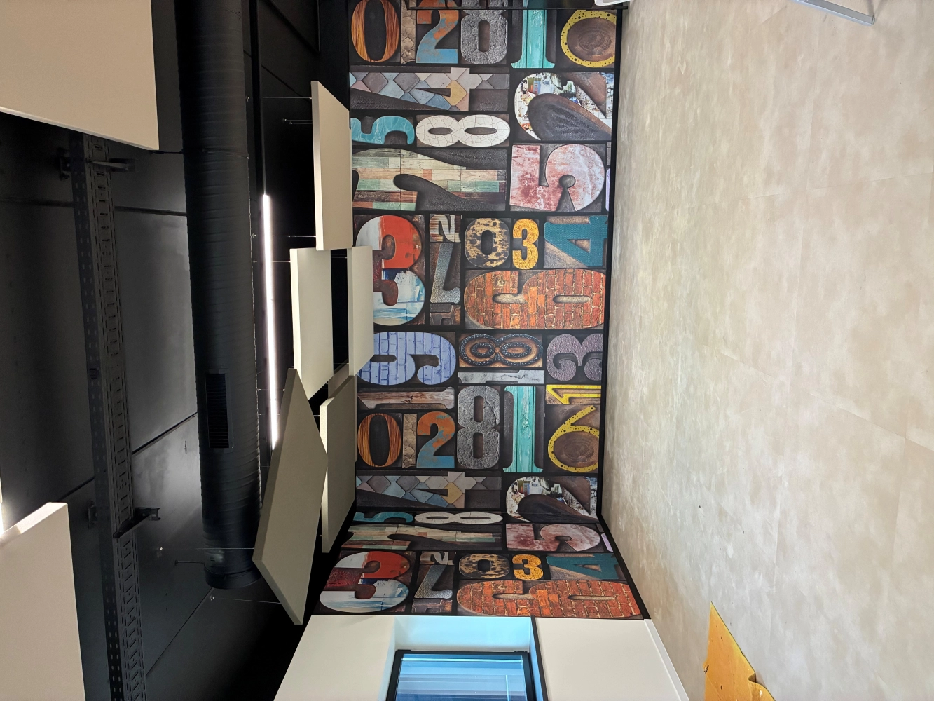 Transformation complète d’un hall commercial