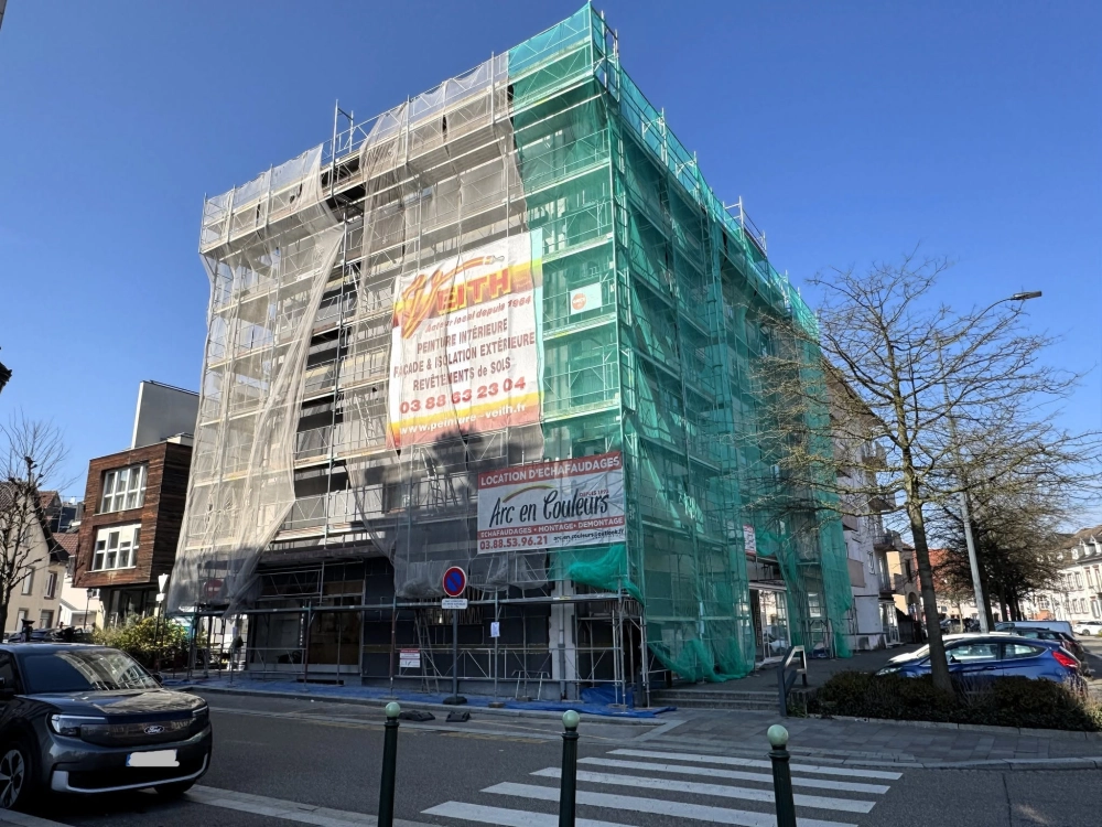 Isolation thermique par l'extérieur à Haguenau