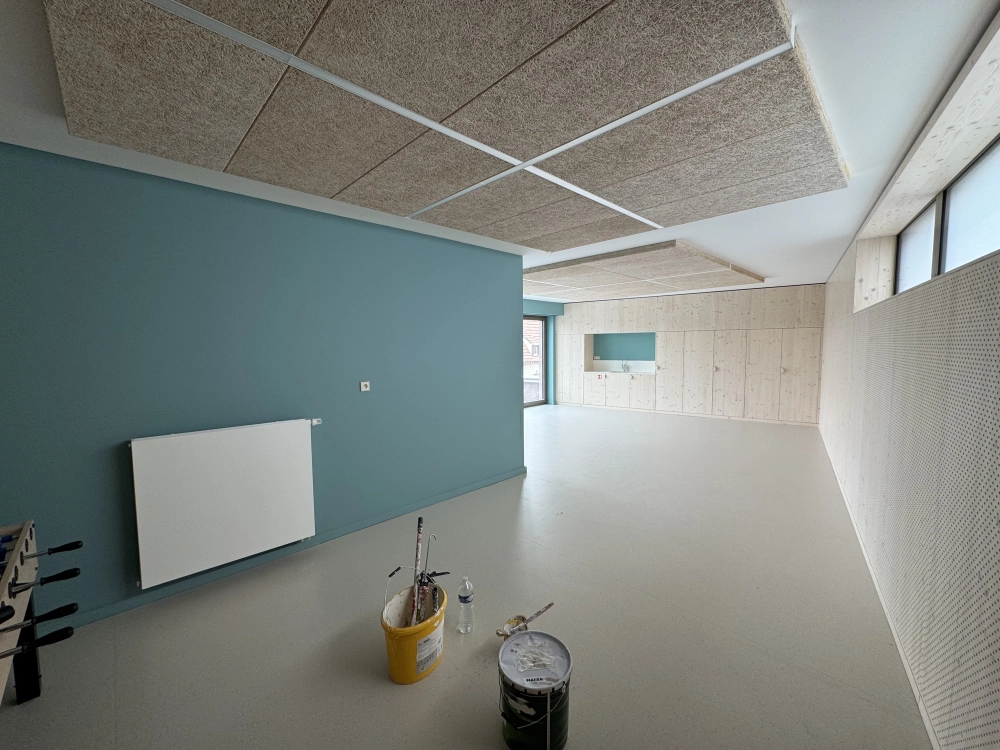 Périscolaire de Drusenheim - Réalisation de l'ensemble des peintures intérieures pour la Ville de Drusenheim
