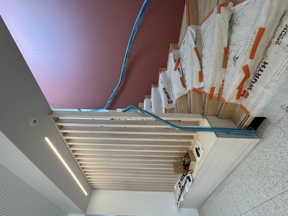 Périscolaire de Drusenheim - Réalisation de l'ensemble des peintures intérieures pour la Ville de Drusenheim